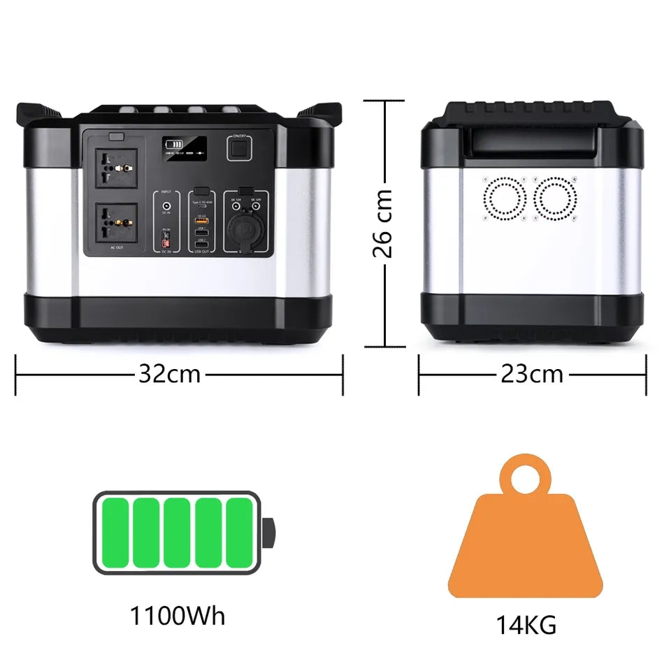 1000Wh Portable Power Station
